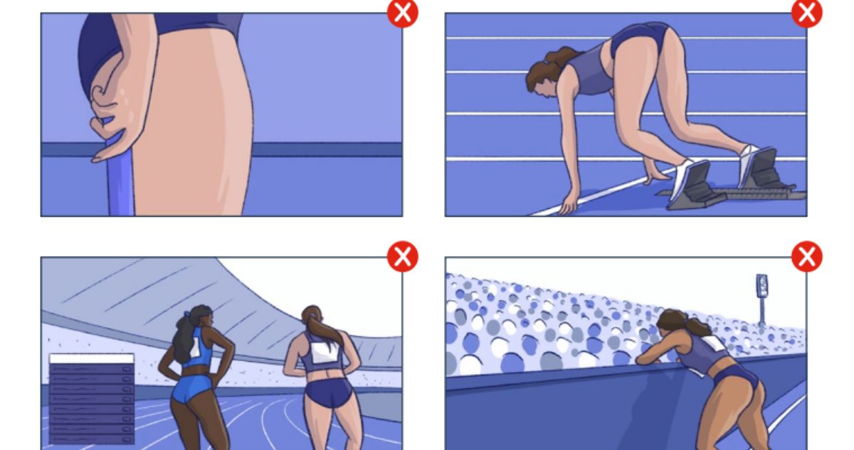 Campeonato Europeo de Atletismo quiere evitar imágenes sexualizadas de las atletas.