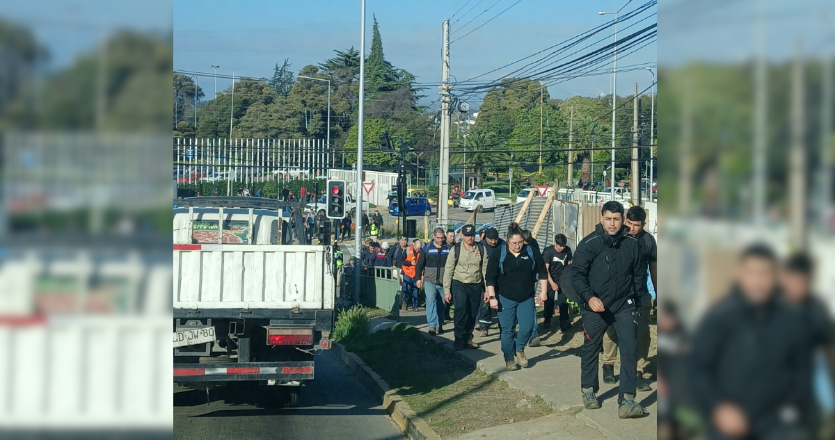 Evacúan a trabajadores de Refinería Aconcagua de ENAP por presunto aviso de bomba