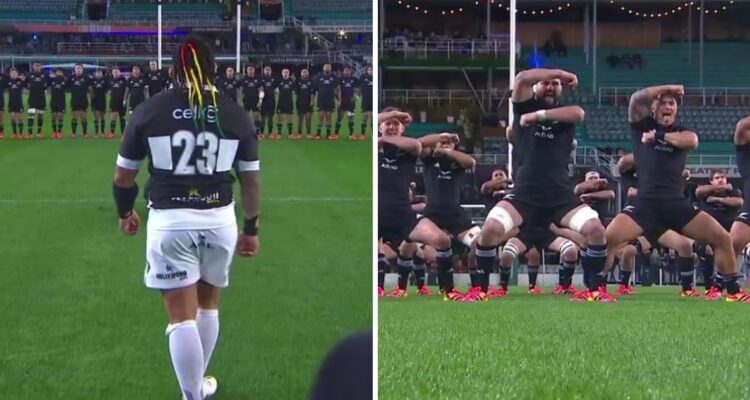 Histórico jugador de los All Blacks le hizo el haka a los neozelandeses en Sudáfrica.