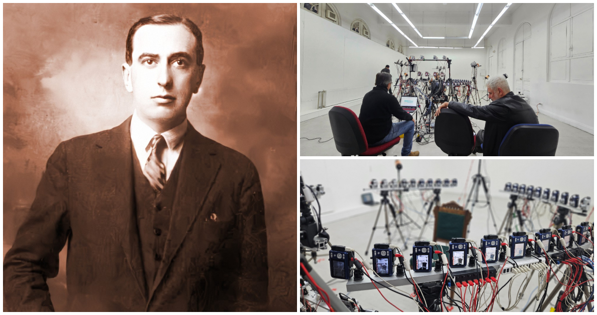 Exposición gratuita ofrece conversar con un modelo de Vicente Huidobro hecho con IA