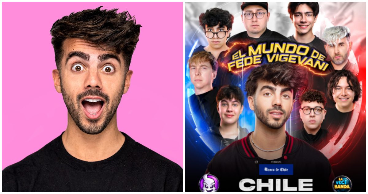 Fede Vigevani vuelve a Chile con nuevo espectáculo: revisa precios, entradas y recinto