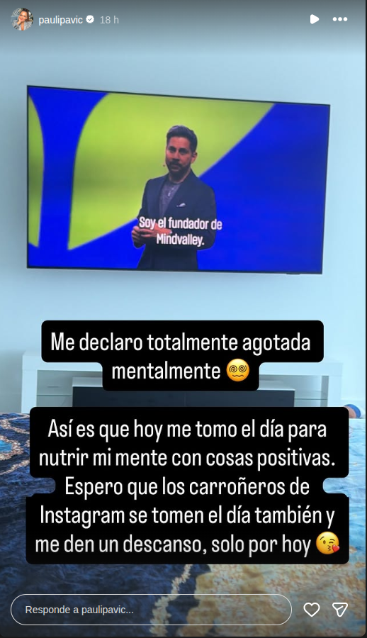 Paula Pavic rompe el silencio por Camilo Huerta y suplica un descanso a los "carroñeros de Instagram"