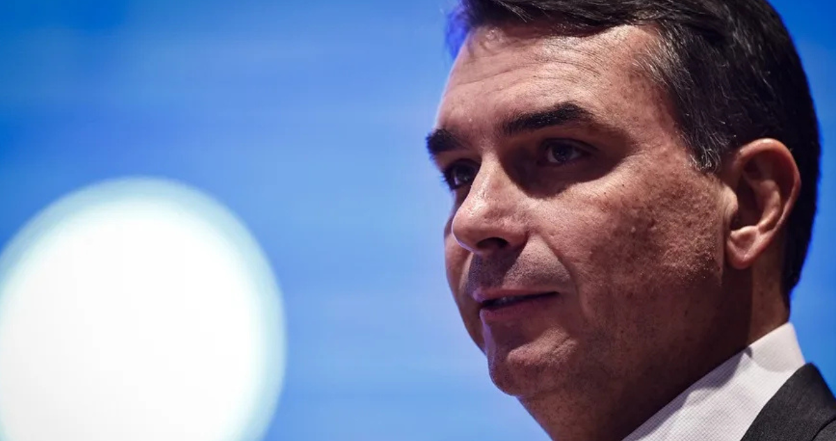 El senador Flávio Bolsonaro