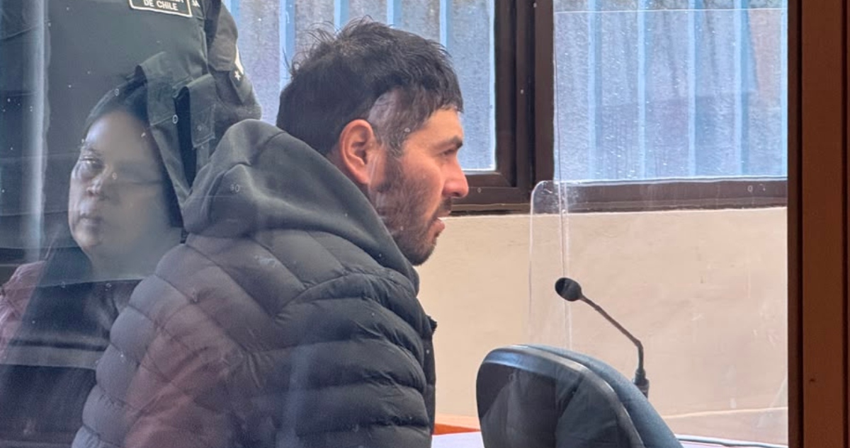 Rosamel Fiero Huenuman formalizado por robo armado a trabajadores forestales en Carahue