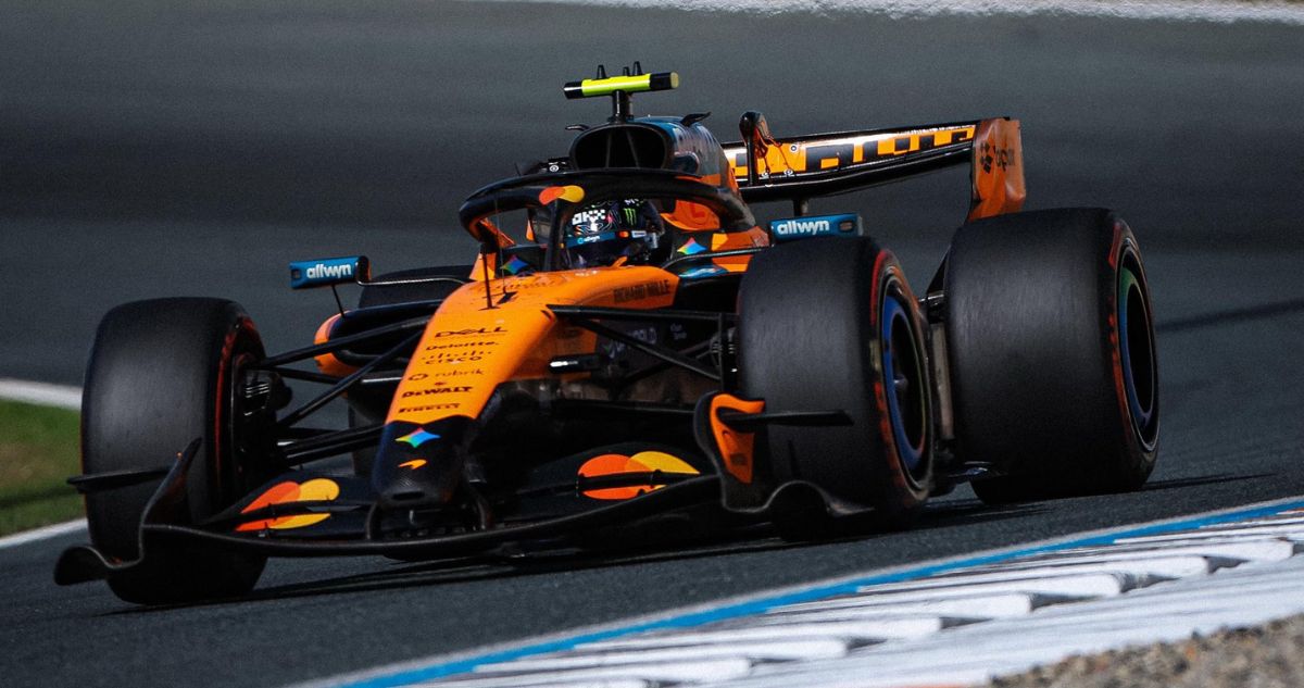 Lando Norris se llevó la pole del GP de Países Bajos de Fórmula 1.