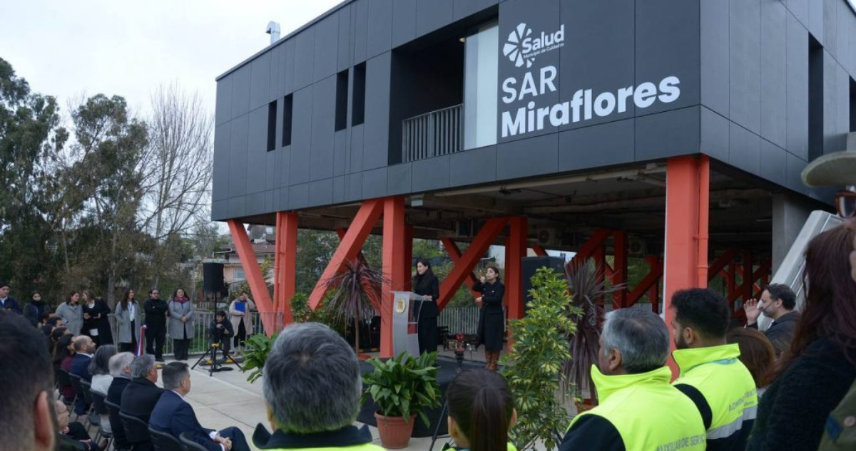 Inauguran el primer SAR de Viña del Mar en terreno donde por años existió una toma irregular