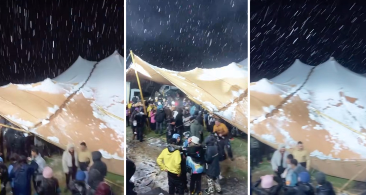 Colapso de carpa en festival de Las Trancas desata críticas por autorización en plena Alerta Roja