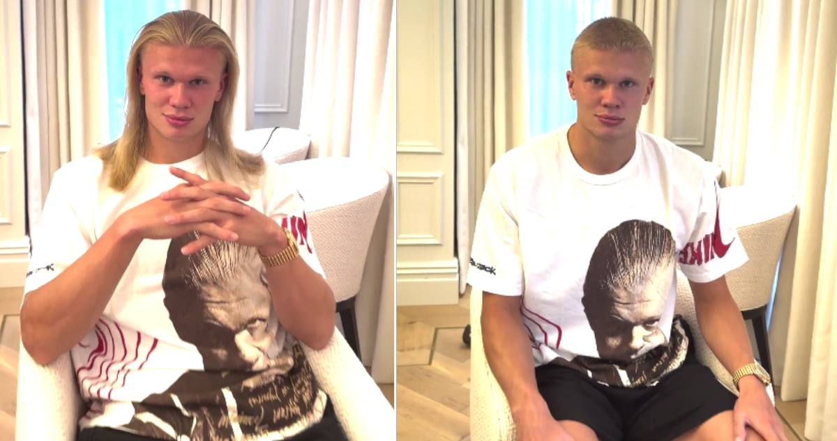 ¡Adiós a su icónica melena! Erling Haaland sorprende con radical cambio de look y desata reacciones