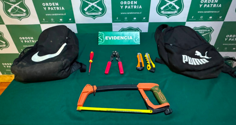 Detienen a tres adolescentes tras intento de robo a tienda del Mall Paseo Chiloé en Castro