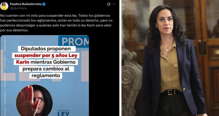 “No cuenten con mi voto”: Presidenta del Senado rechaza propuesta para suspender por 5 años Ley Karin