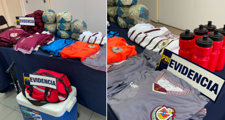 PDI recupera en Arica especies por $2 millones robadas a cadetes de Deportes La Serena