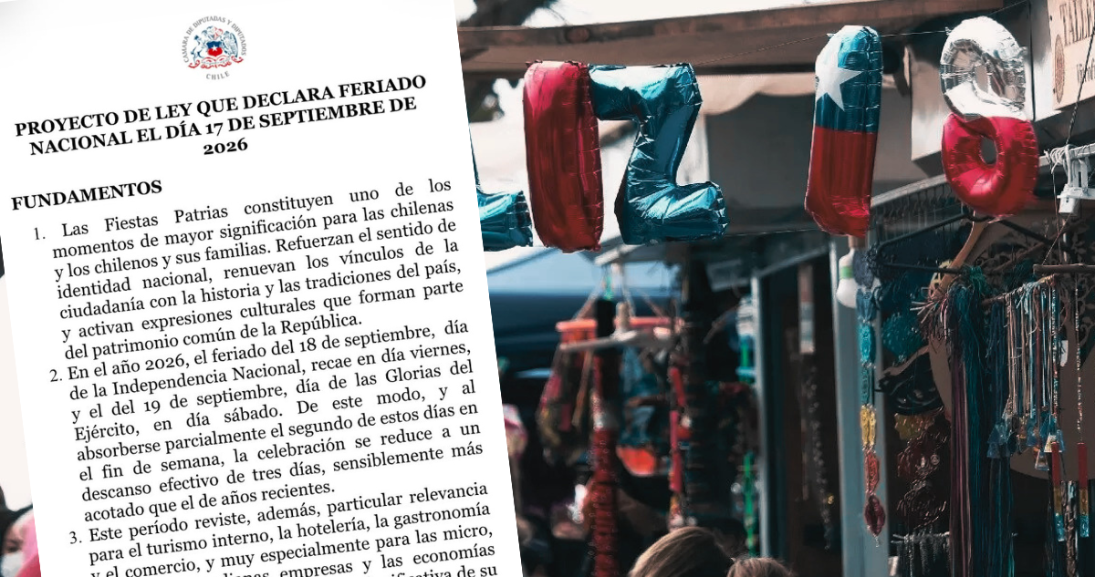 PC se suma al PDG y presenta proyecto para declarar feriado el 17 de septiembre por Fiestas Patrias