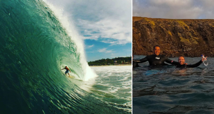 Vivía hace años en la isla: quién era el surfista argentino que murió durante una práctica en Rapa Nui