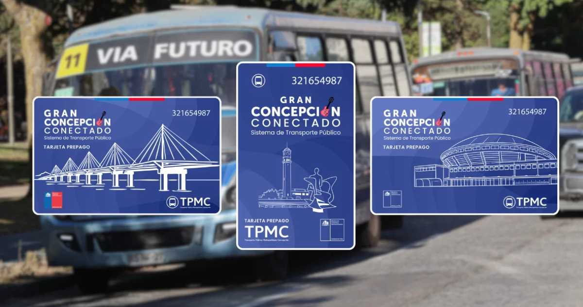 Gran Concepción: próxima semana inicia entrega e 29 mil tarjetas para pagar transporte público