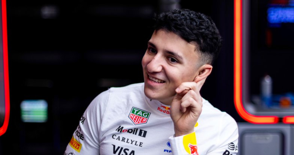 Foto de Isack Hadjar en Red Bull Racing