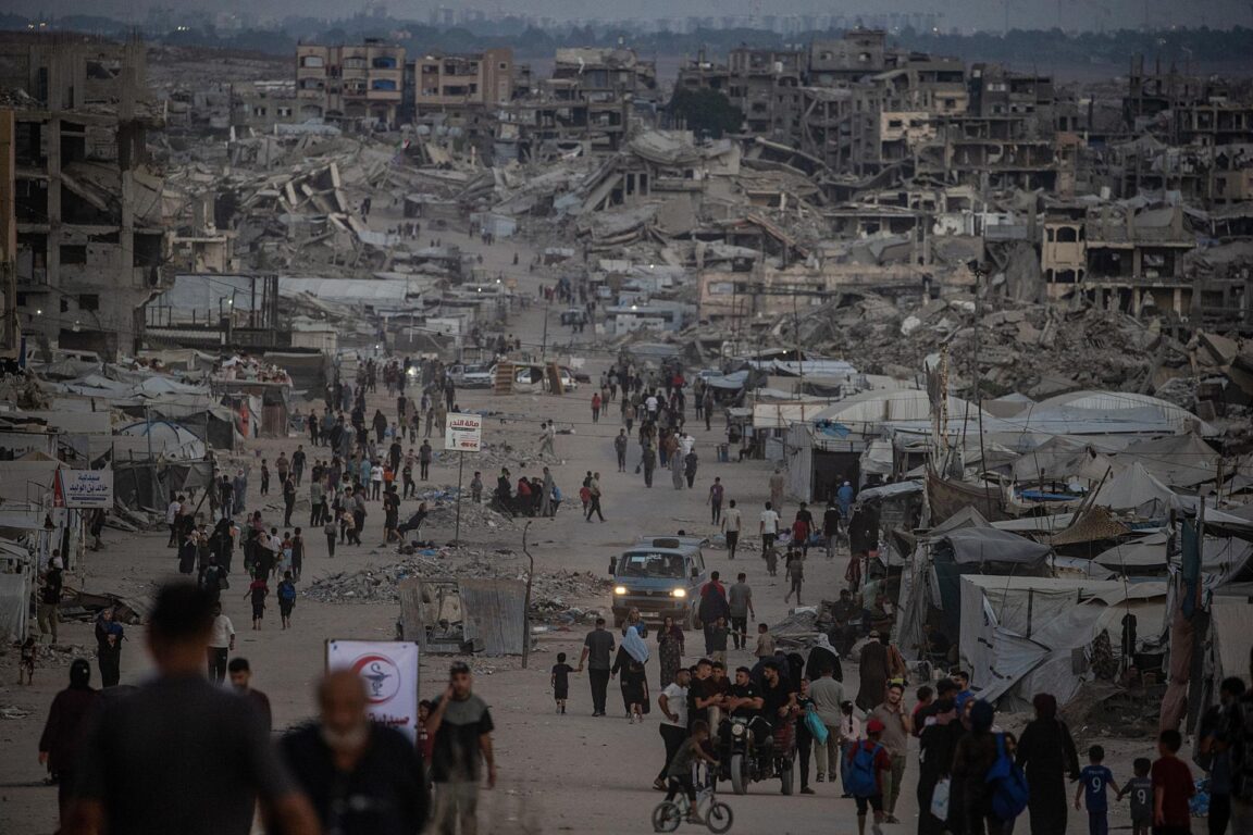 ONU alerta de grave falta de tiendas de campaña para Gaza ante la temporada de lluvias