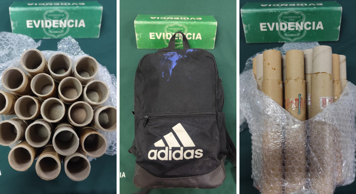 Previo al Superclásico: Carabineros incauta "torta" de fuegos artificiales en el Estadio Nacional
