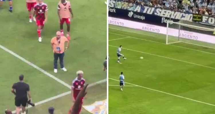 Fulham abandonó amistoso con Màlaga y se definió con penal a puerta vacía.