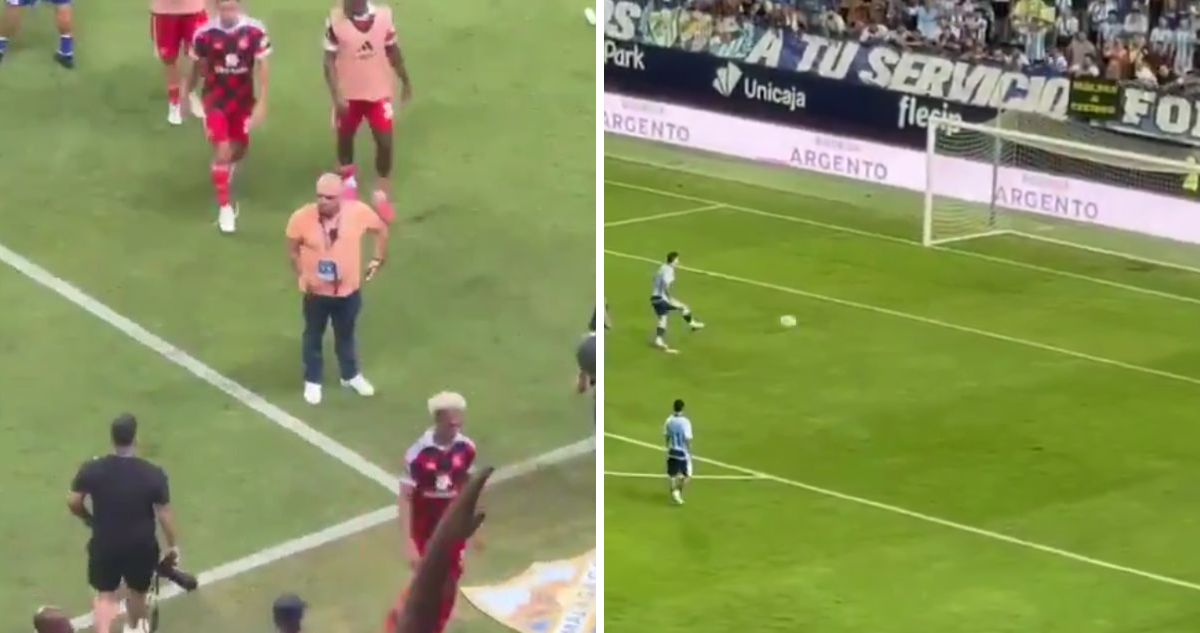Fulham abandonó amistoso con Màlaga y se definió con penal a puerta vacía.