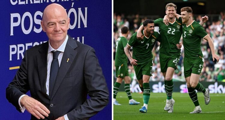 Irlanda retiró su apoyo a Gianni Infantino como presidente de la FIFA.