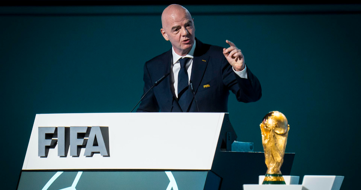 Gianni Infantino según The Times por final del Mundial