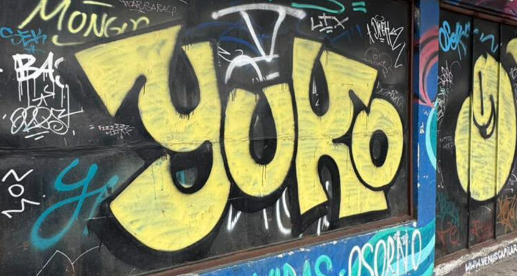 Acusan “provocación” de grafiteros por rifa para pagar daños de hasta $8 millones en Puerto Montt