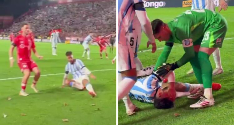 Marco Di Cesare sufrió grave lesión en fútbol de Argentina.