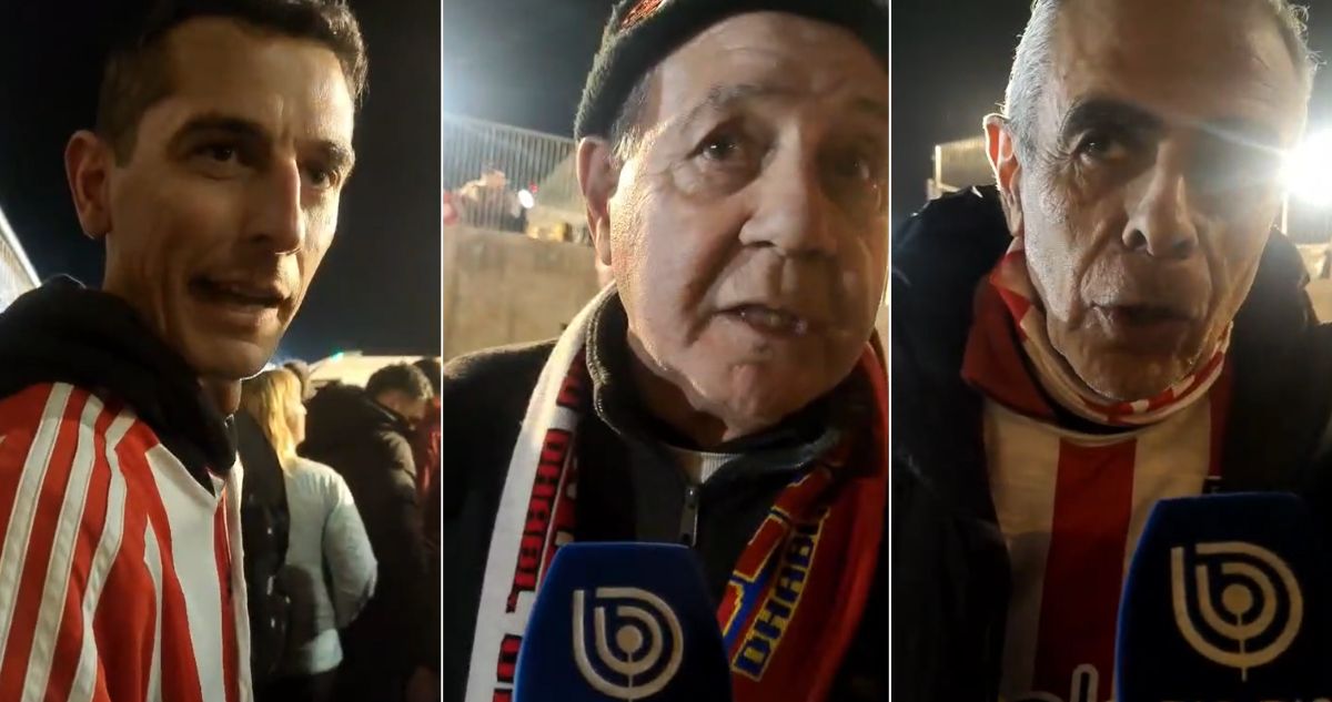 Hinchas de Estudiantes reaccionan a triunfo ante UC en la Copa Libertadores