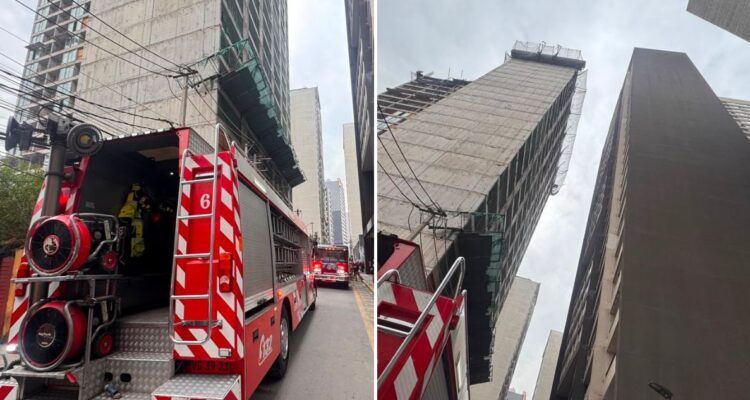 Hombre muere tras caer de un piso 28 en Estación Central: escapaba de incendio en su departamento