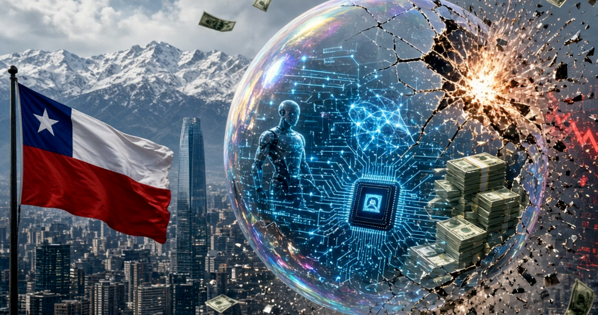 ¿Explotará la burbuja de la IA? Las millonarias apuestas que también podrían remecer a Chile