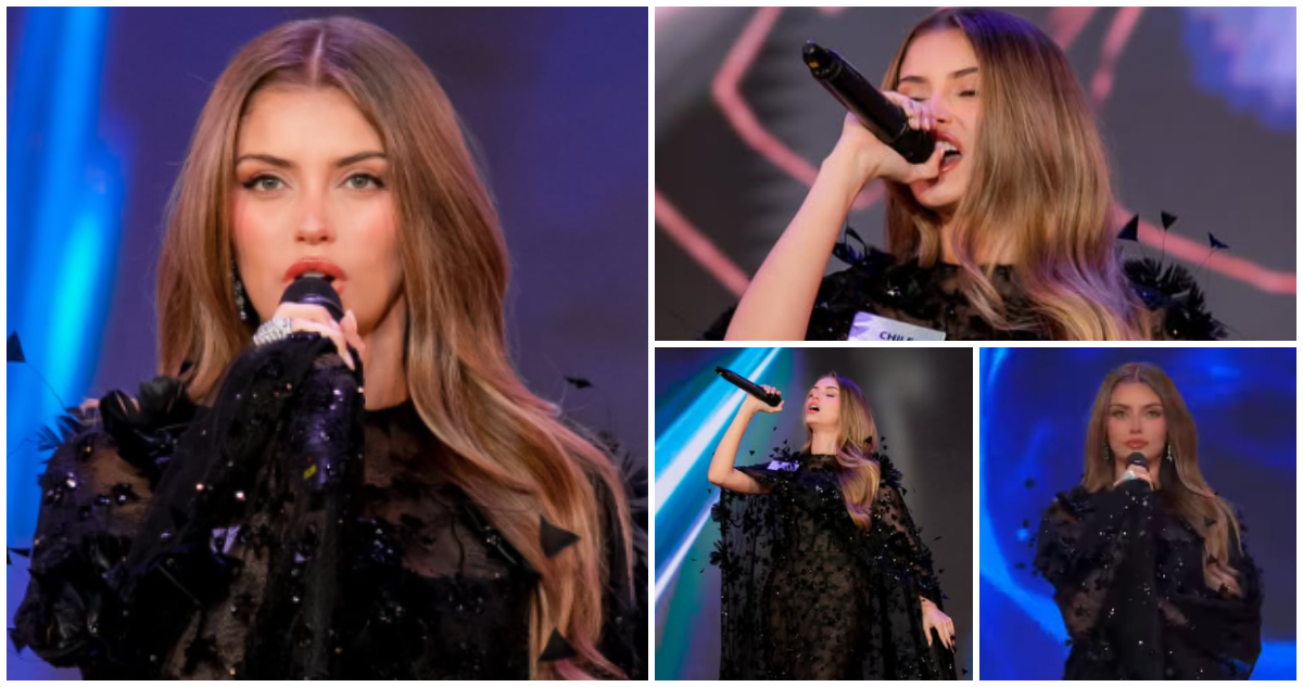“Nunca lo olvidaré”: Ignacia Fernández cantó death metal en ronda de talentos de Miss Mundo