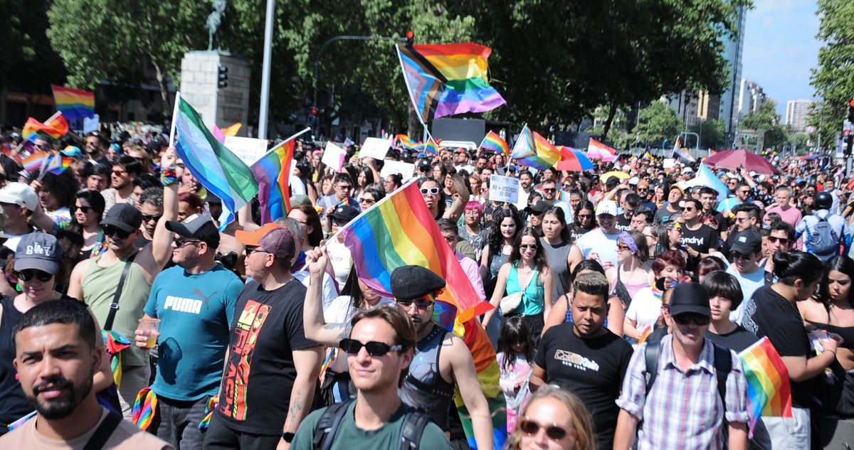 "Inédito atentado": Movilh denuncia multa y orden de arresto por Marcha del Orgullo frente a La Moneda
