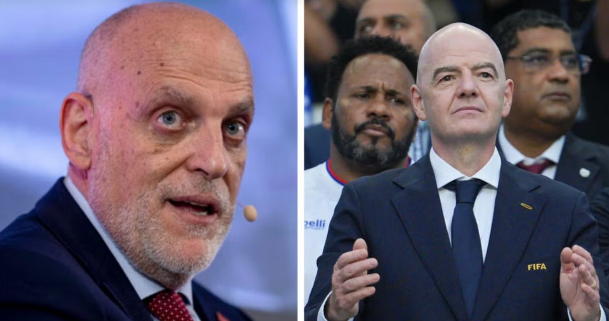 Javier Tebas, presidente de La Liga, no quiere más a Infantino al frente de FIFA