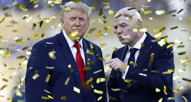 Infantino y Donald Trump en el Mundial 2026