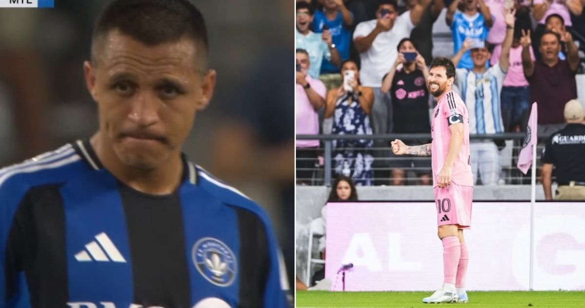 El Montreal de Alexis Sánchez fue humillado por el Inter Miami de Messi en la MLS