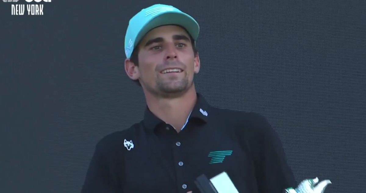 Joaquín Niemann conquistó el LIV Golf de Nueva York.