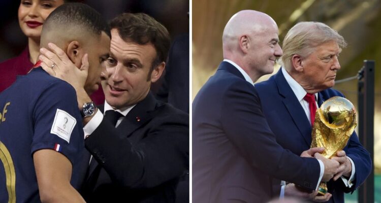 Francia y su presidente Macron lideraron boicot al plan de Gianni Infantini para vender la Copa del Mundo.