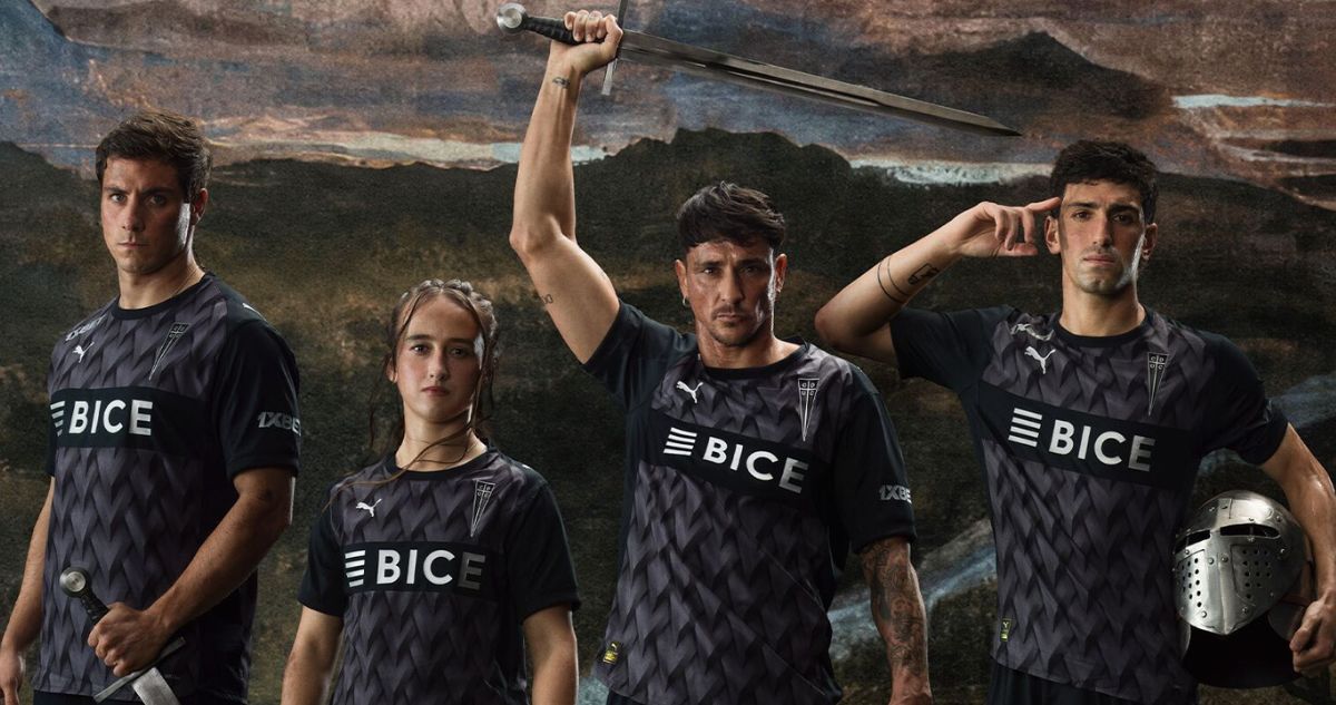 La nueva camiseta de la UC inspirada en armaduras de los caballeros