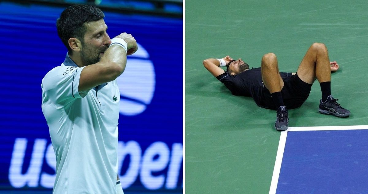 Novak Djokovic cayó en primera ronda del US Open.