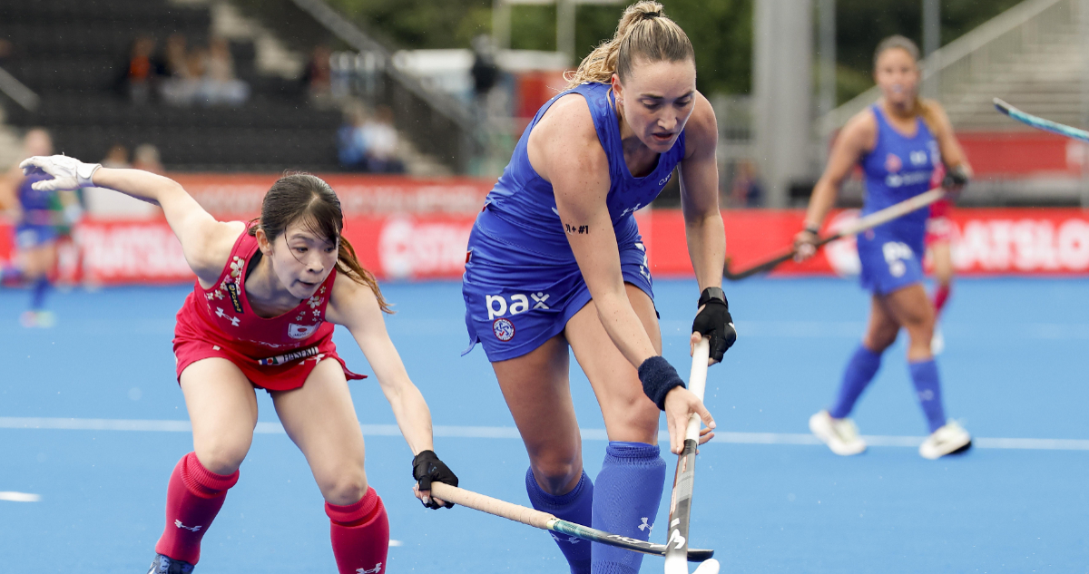 Las Diablas en Mundial de Hockey Césped ante Japón