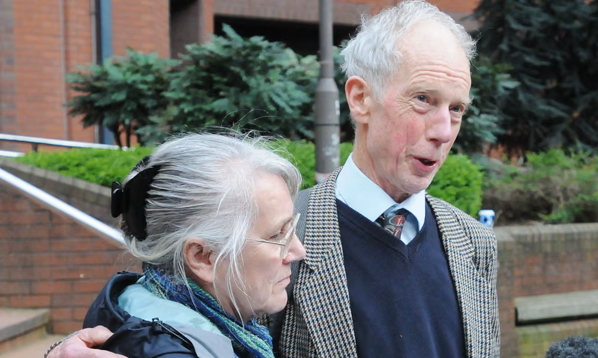 Los padres de Lauren Jeska durante juicio