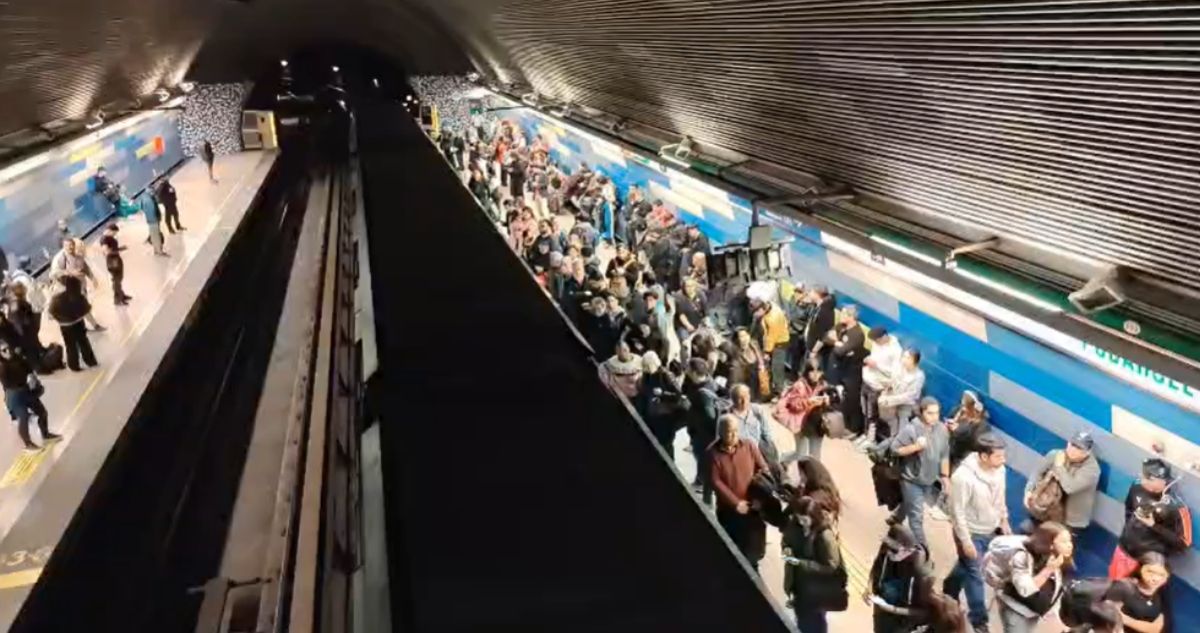 Línea 5 del metro vuelve a operar con normalidad tras cierre de dos estaciones por persona en las vías
