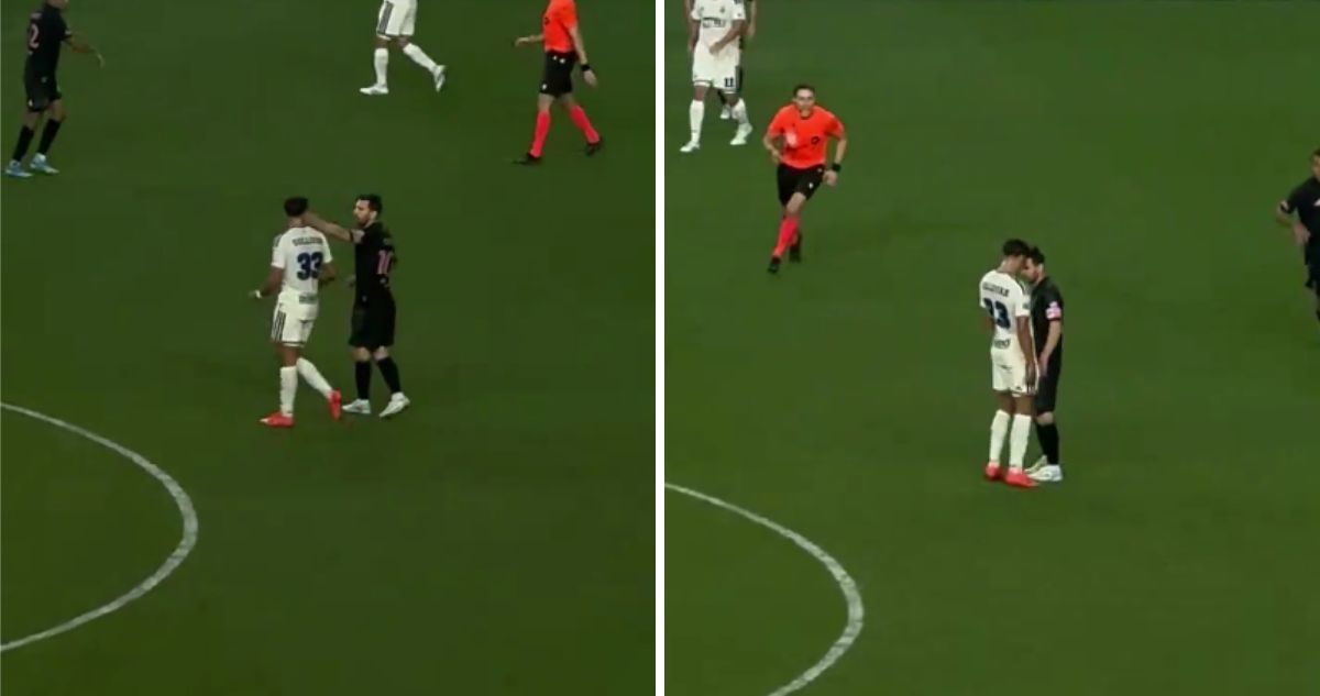 Lionel Messi a los golpes con rival en duelo del Inter Miami.