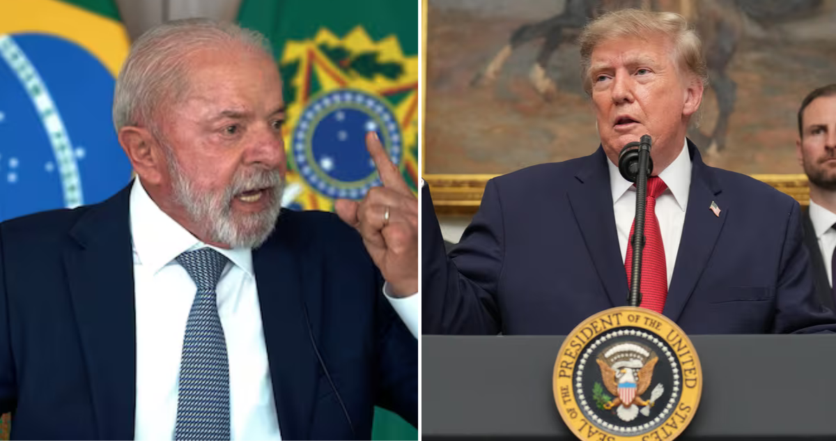 "Infundados": Lula cuestiona nuevos aranceles de EEUU a Brasil durante extensa llamada con Trump