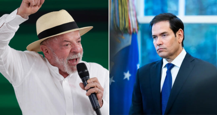 Lula da Silva y Marco Rubio