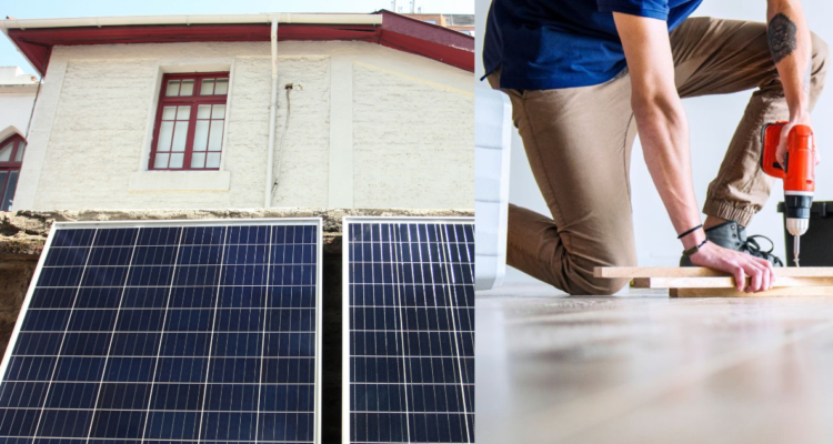 Para obtener paneles solares y arreglar tu casa: cómo postular a programas de mejoramiento de vivienda