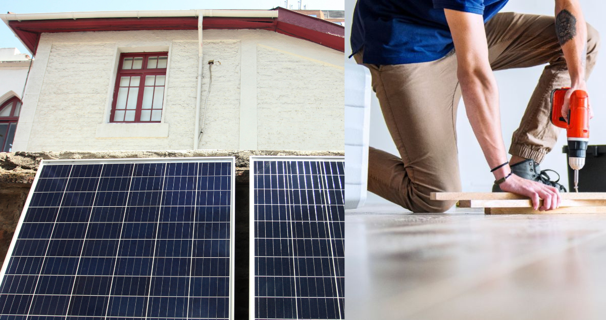 Para obtener paneles solares y arreglar tu casa: cómo postular a programas de mejoramiento de vivienda