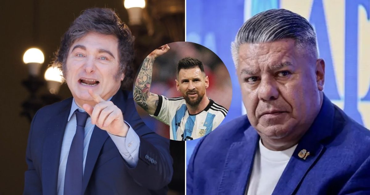 Messi Milei Chiqui Tapia