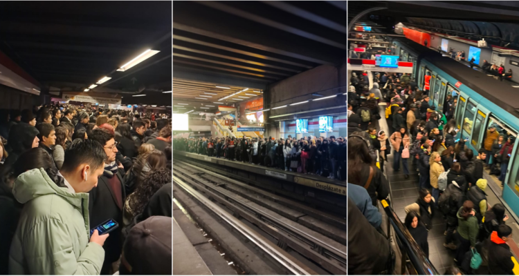 Pasajeros reportan problemas en Línea 1 del Metro tras complicaciones en trenes