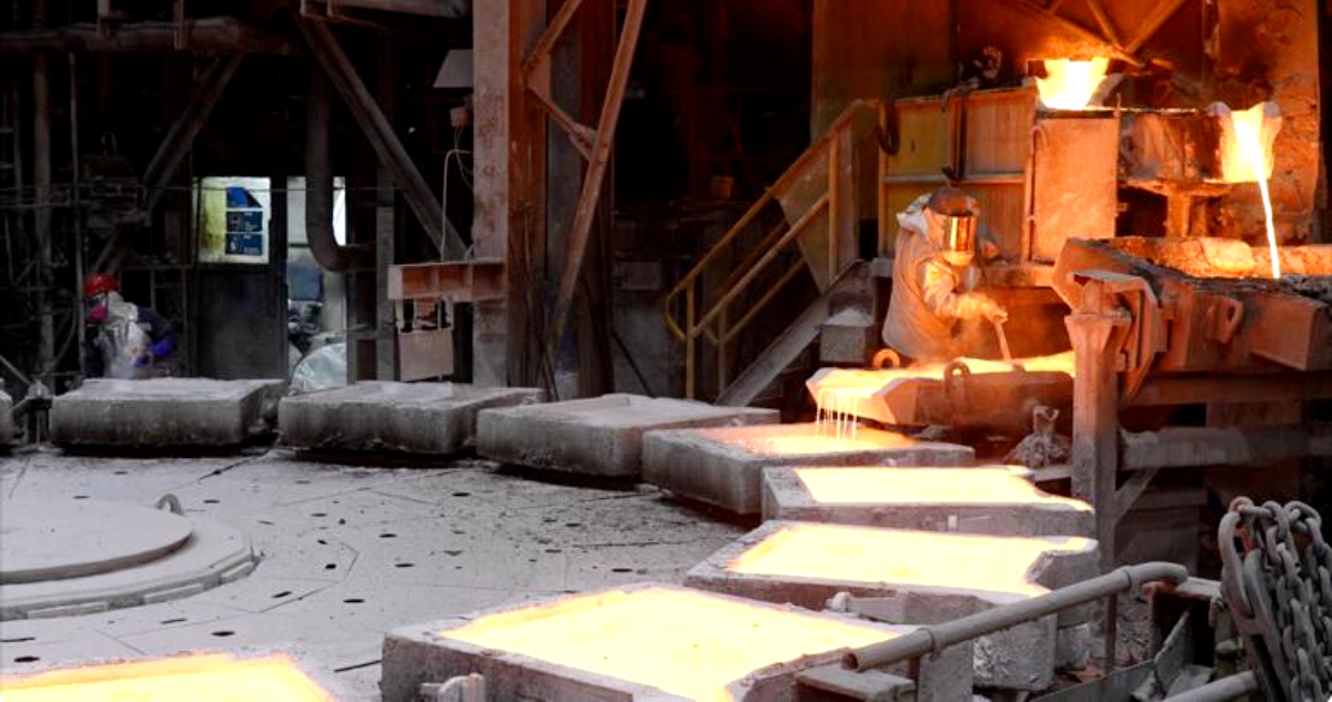 La producción industrial anota fuerte caída en julio con la minería registrando el mayor retroceso